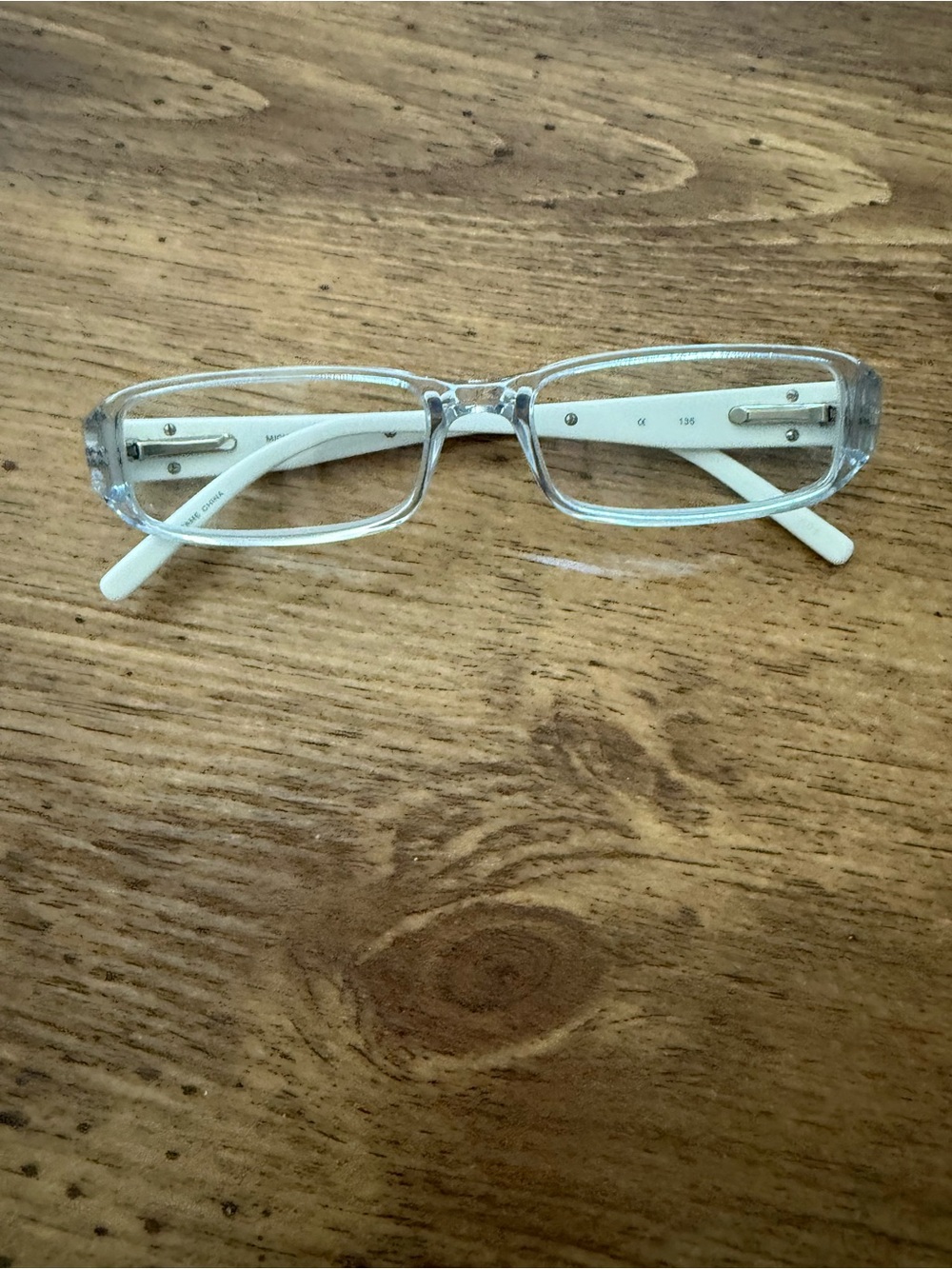 Michael Kors MK659 971 White Zebra 52-16-135 Eyeglasses FRAMES ONLY Y2K 90s